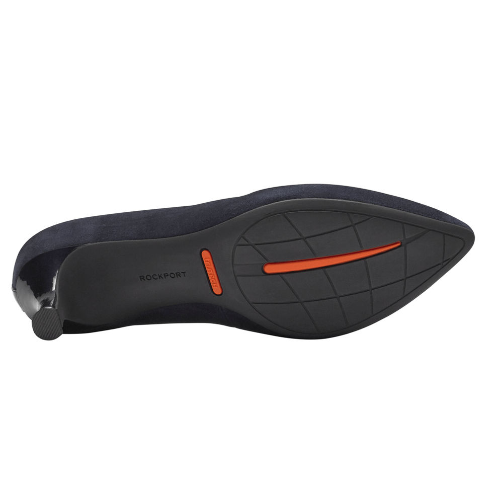 Szpilki Rockport Damskie Niebieskie - Total Motion Kaiya - PO8574690
